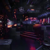 Ein lebendiger Nachtleben-Hotspot in Zürich, Schweiz. thumbnail 2