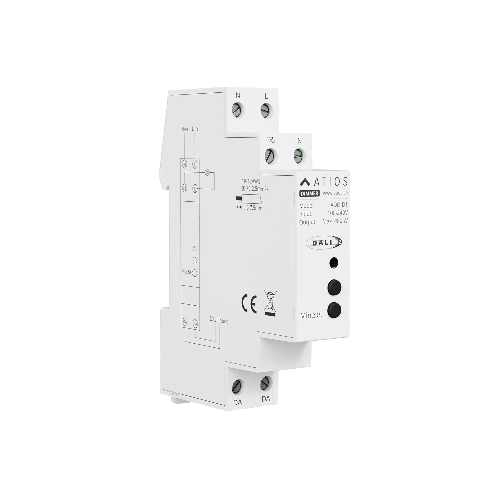 DALI AC Dimmer DIN